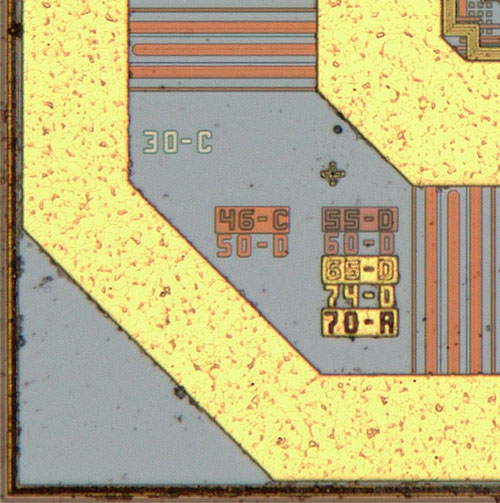 ATmega328P Die Detail