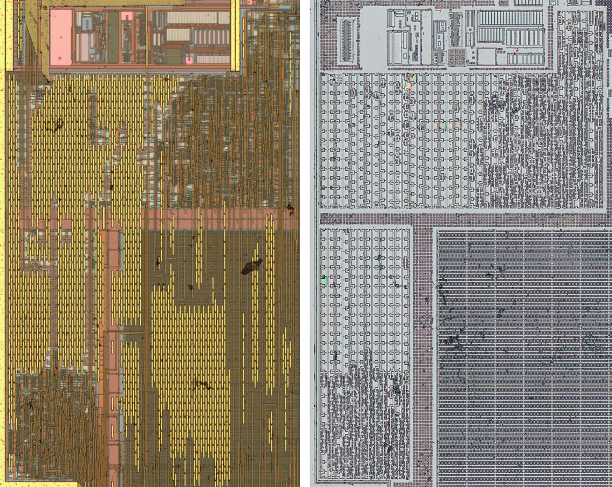 ATmega328P Die Detail