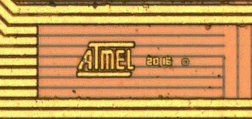 ATmega328PB Die Detail