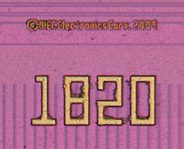 µPD78F1814 Die Detail