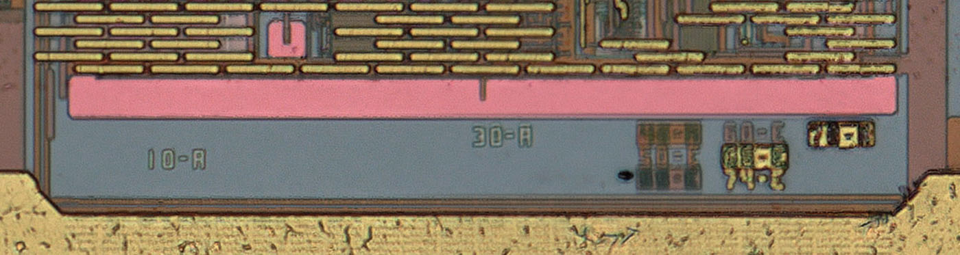 ATtiny10 Die Detail