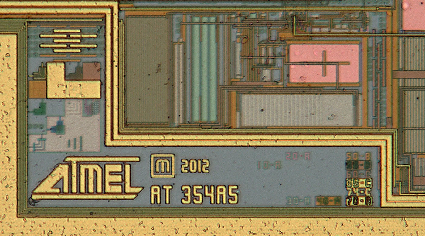 ATtiny841 Die Detail