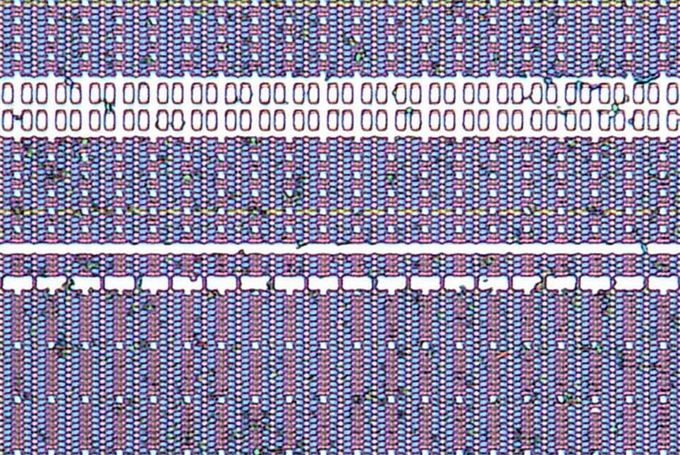 ATtiny841 Die Substrate Detail