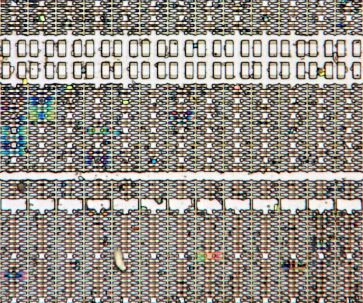 ATtiny841 Die Substrate Detail