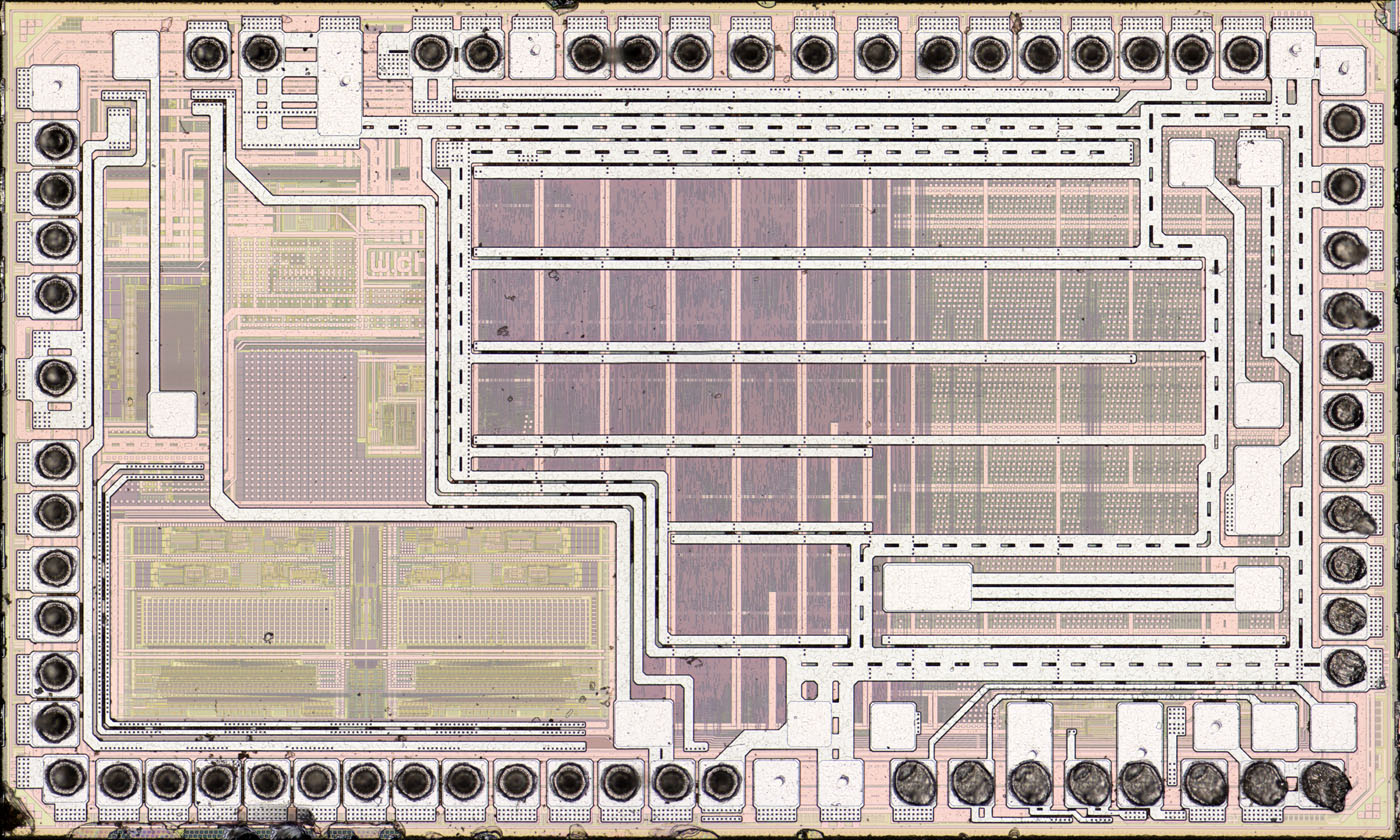 CH32V203 Die