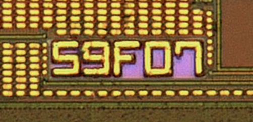 PIC16F13145 Die Detail