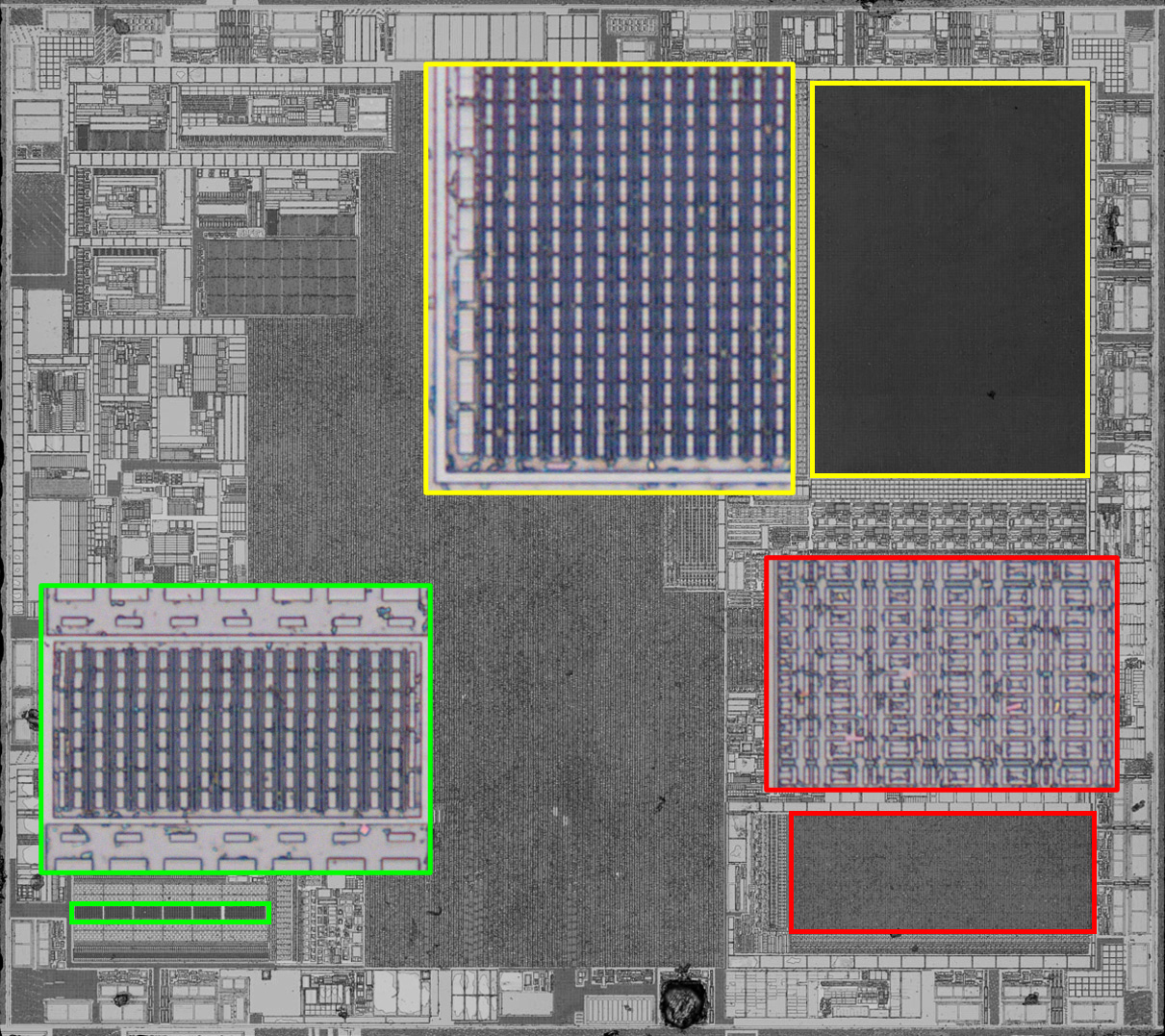 PIC16F13145 Die Substrat Speicher