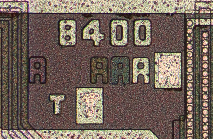 Z8400 Die Detail