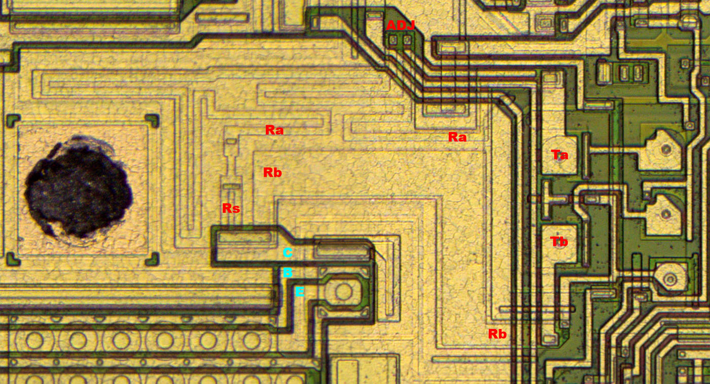 LM2576 Die Leistungstransistor