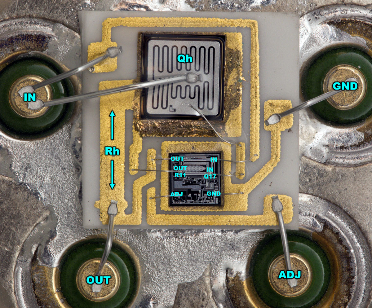 µA78HG Keramikträger Shunt