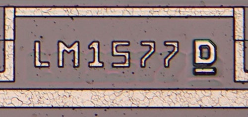 LM1577 Die Detail