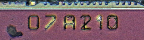 A210 Die Detail