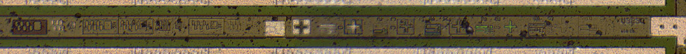 U3230-Wafer Teststruktur Randbereich