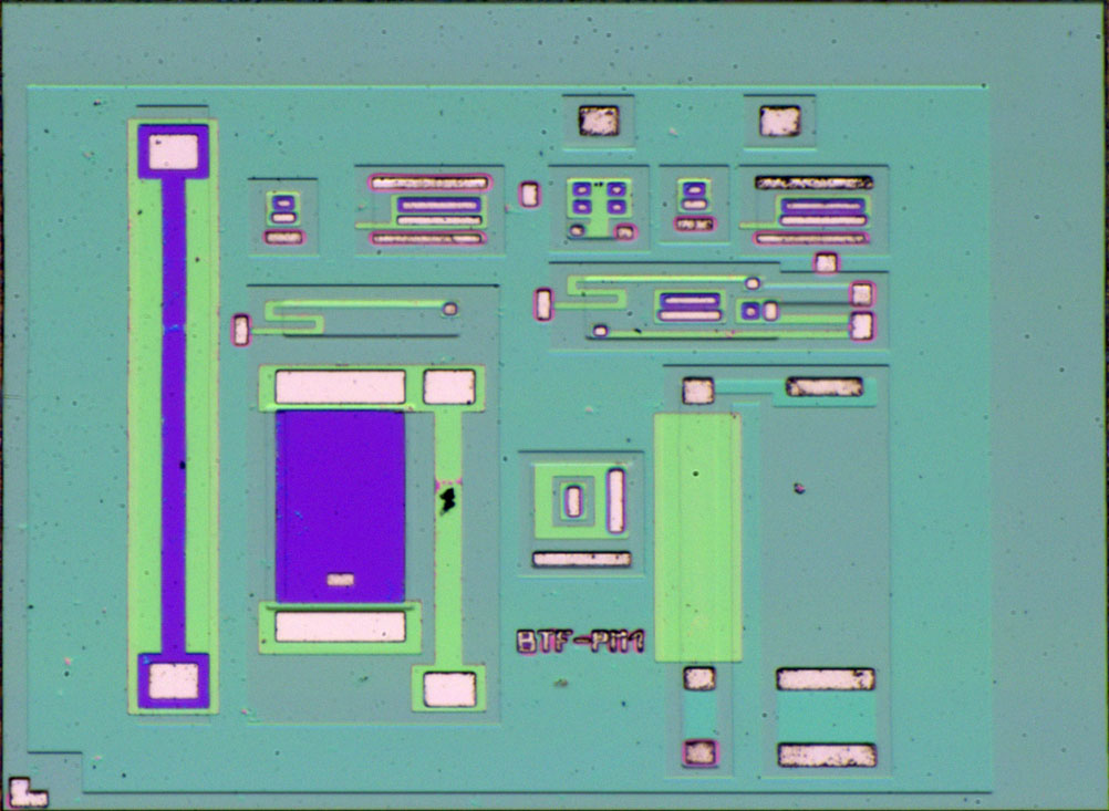 50mm-Wafer - D220 Teststruktur