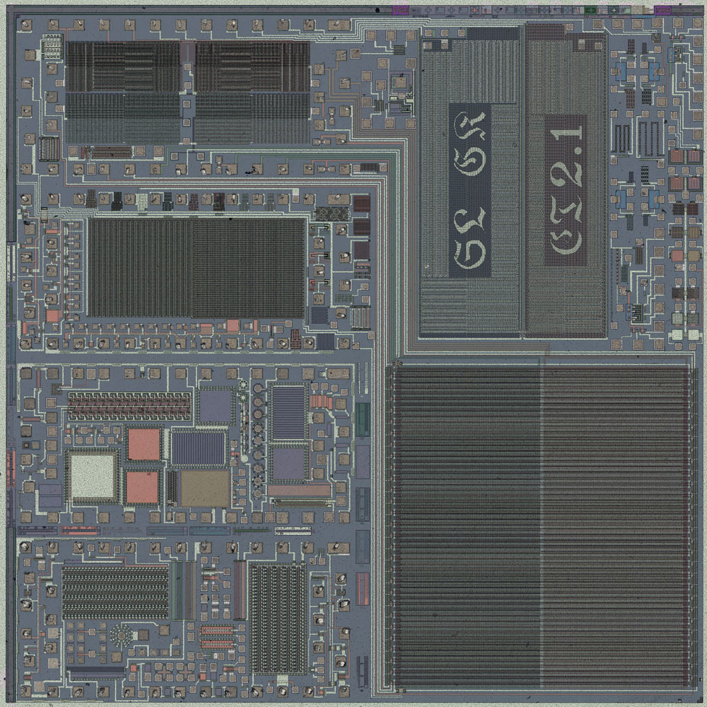 U840 Wafer Teststrukturen